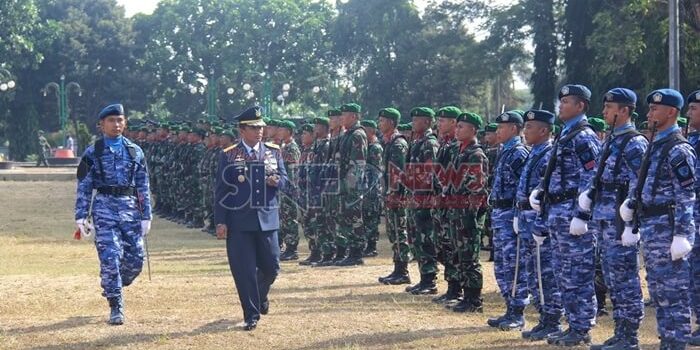 HUT TNI Ke 73 Kab. Subang, Gelar Upacara Dan Pameran Alutsista TNI