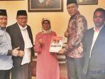 Silaturahmi Dengan Jokowi, Pimpinan Pontren Al-Muhajirin : Dukung Jokowi dan Ma’ruf Amin