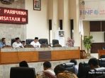 Sekda Kab. Subang H. Aminudin, M.Si Hadiri  Rapat Paripurna DPRD Subang