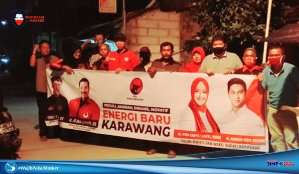 Gerak Cepat, PAC PDI Perjuangan Telukjambe Timur Solidkan Mesin Partai Untuk Menangkan Pasangan PADI