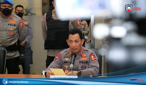 KAPOLRI Jenderal Polisi Listyo Sigit Prabowo @2021SINFONEWS.com
