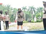 Upacara Ziarah Polres Banjar Polda Jabar Di TMP Kesuma Bangsa Dalam Rangka HUT Bhayangkara Ke-75