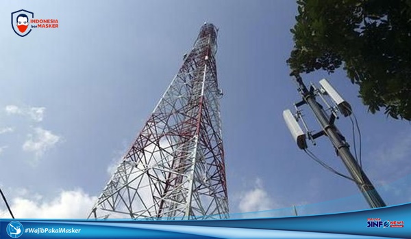 Ilustrasi Tower Antene@2021SINFONEWS.com