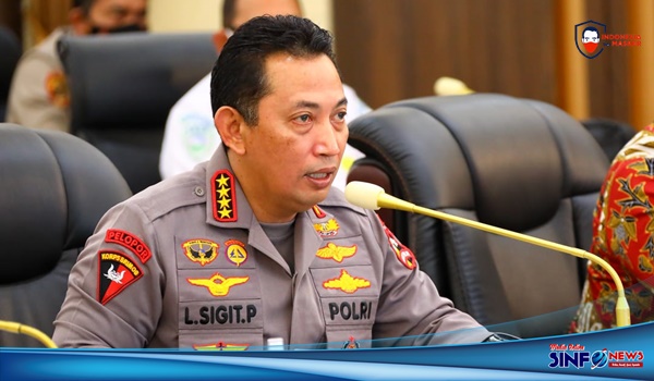 KAPOLRI Jenderal Listyo Sigit Prabowo @2022SNFONEWS.com