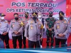 Arus Balik Lebaran 2022, Wakapolri Tinjau Lokasi Pos Pam KM 62 B Kabupaten Karawang