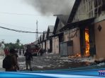 Warga Panik, Gudang Pampers di Rengadengklok Terbakar Tidak Ada Korban Jiwa
