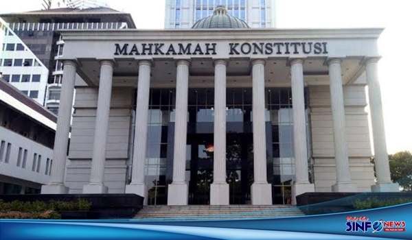 Kantor Mahkamah Konstitusi di Jakarta @2022SINFONEWS.com
