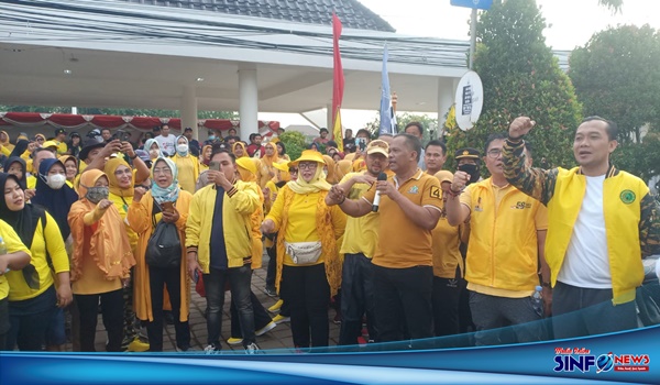 HUT Golkar Ke 58, Ketua DPD Partai Golkar  Kabupaten Karawang Optimis Rajai Pemilu 2024