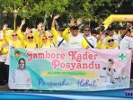 Ribuan Pahlawan Kesehatan Masyarakat Meriahkan Jambore Kader Posyandu Purwakarta
