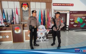 Polisi Laksanakan Pemantauan Ke KPU Dan Bawaslu Dalam Rangka Ops Mantap Brata 2023/2024