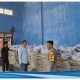 Polisi melaksanakan Pengecekan Penyimpanan Logistik Pemilu Tahun 2024 di Gedung PPK Kecamatan Tirtajaya