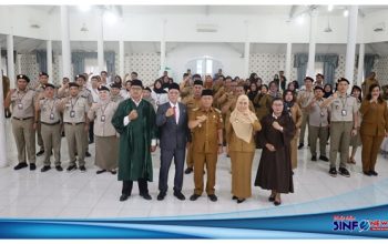 Walikota bersama Sekda Tanjungbalai Hadiri Acara Pengambilan Sumpah Dan Pengukuhan PTSL Tahun 2024