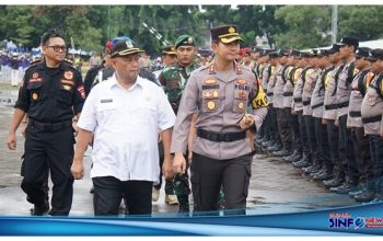 Apel Pergeseran Pasukan Dalam Rangka Pengamanan TPS Pemilu 2024