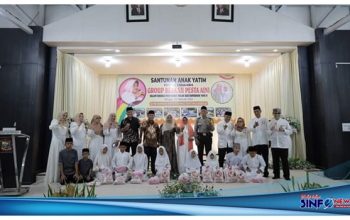 Berkah Pesta Aini Gelar Santunan Anak Yatim, Wali Kota Tanjungbalai: Berharap Kegiatan Ini Terus Berlanjut