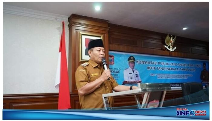 Walikota Tanjungbalai Buka Acara RKPD Tahun 2025